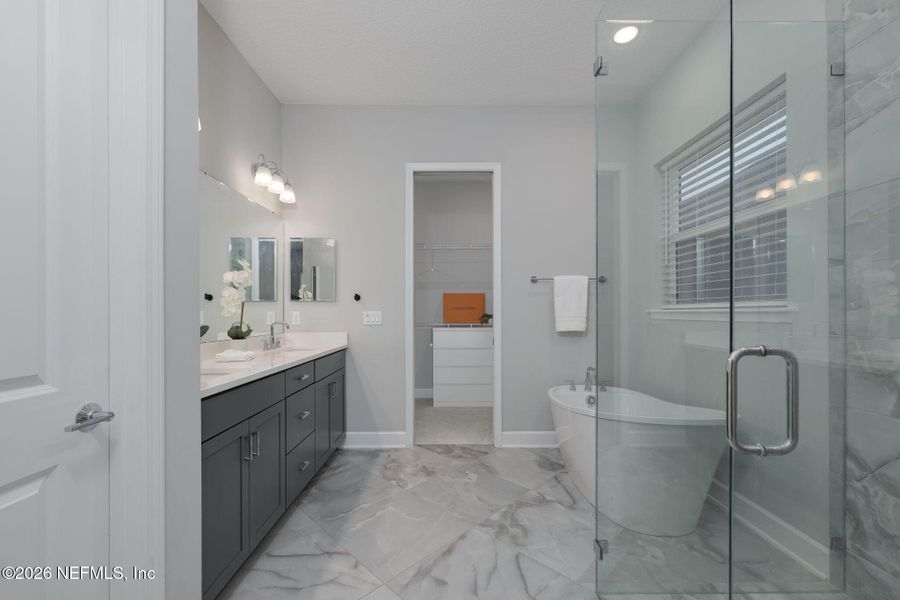 Furnished interior view inside a new home in Seabrook Village at Seabrook, Ponte Vedra (Image 18).