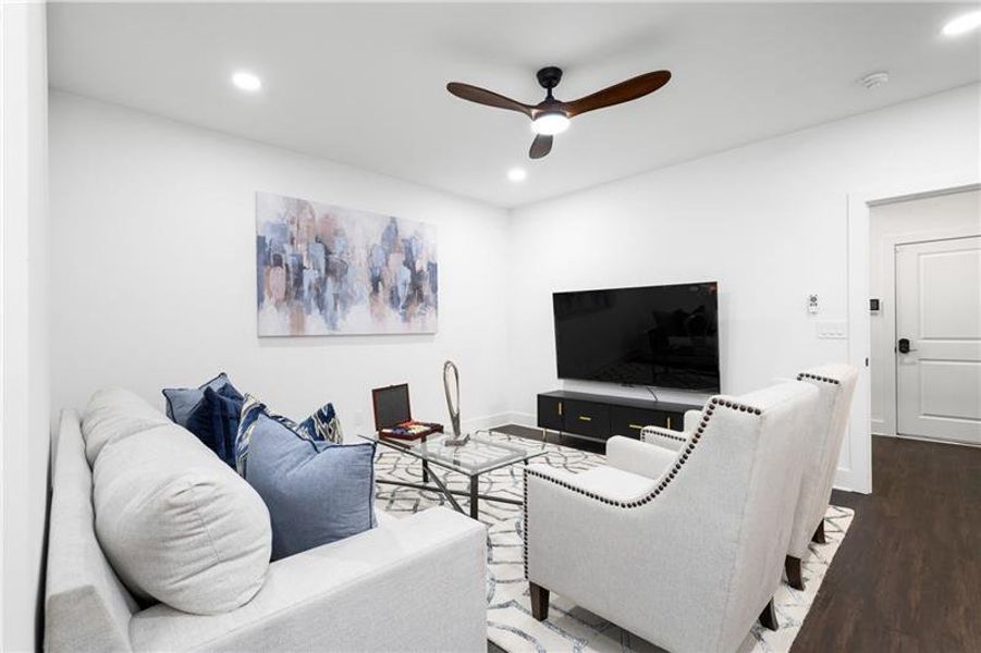 Furnished interior view inside a new home in , Stockbridge (Image 55).
