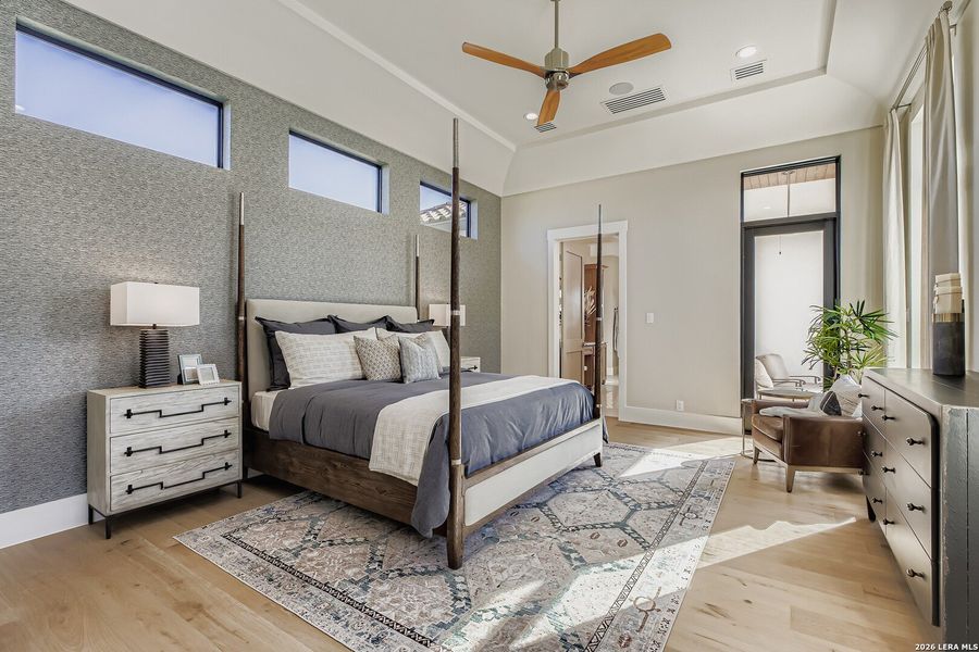 Furnished interior view inside a new home in Pecan Springs, Boerne (Image 10).