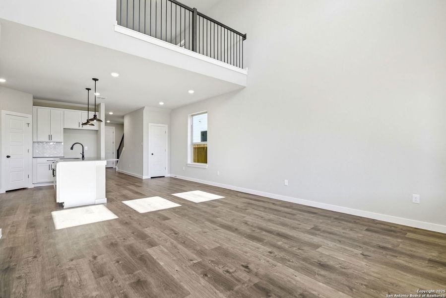 Spacious, unfurnished interior of a new home in Morgan Meadows, San Antonio (Image 31). Spacious, unfurnished interior of a new home in Morgan Meadows, San Antonio (Image 31).