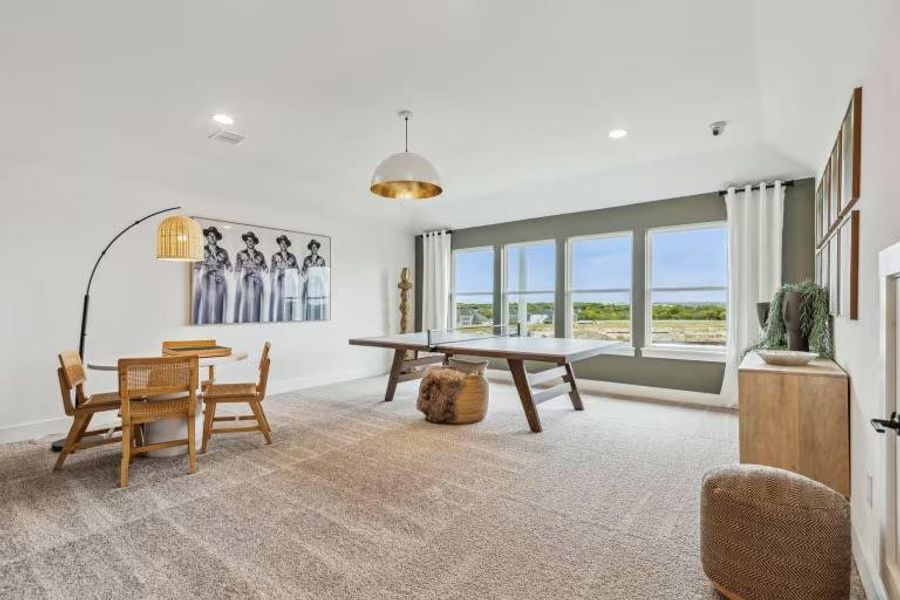 Photo of Pulte model home with same floor plan, not of actual home listed. Photo of Pulte model home with same floor plan, not of actual home listed.