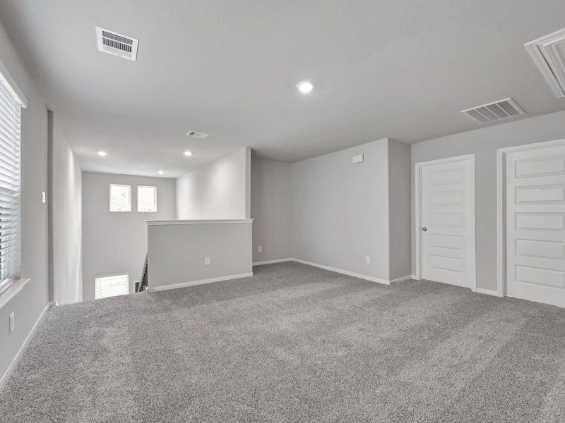 Spacious, unfurnished interior of a new home in Pine Lake Cove - Traditional Series, Montgomery (Image 9). Spacious, unfurnished interior of a new home in Pine Lake Cove - Traditional Series, Montgomery (Image 9).