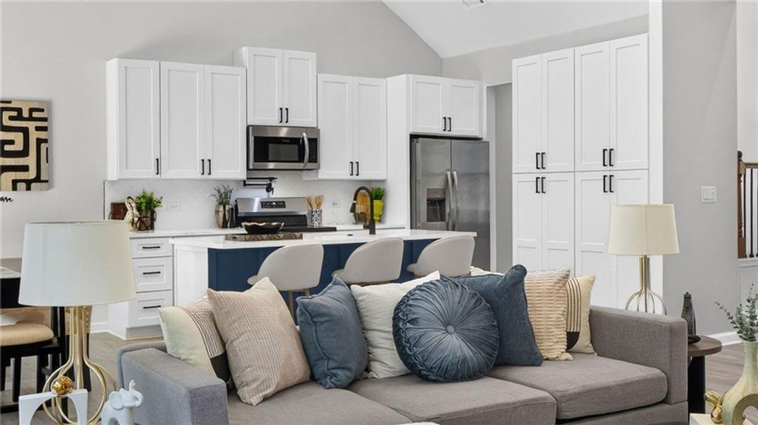 Furnished interior view inside a new home in , Griffin (Image 12).