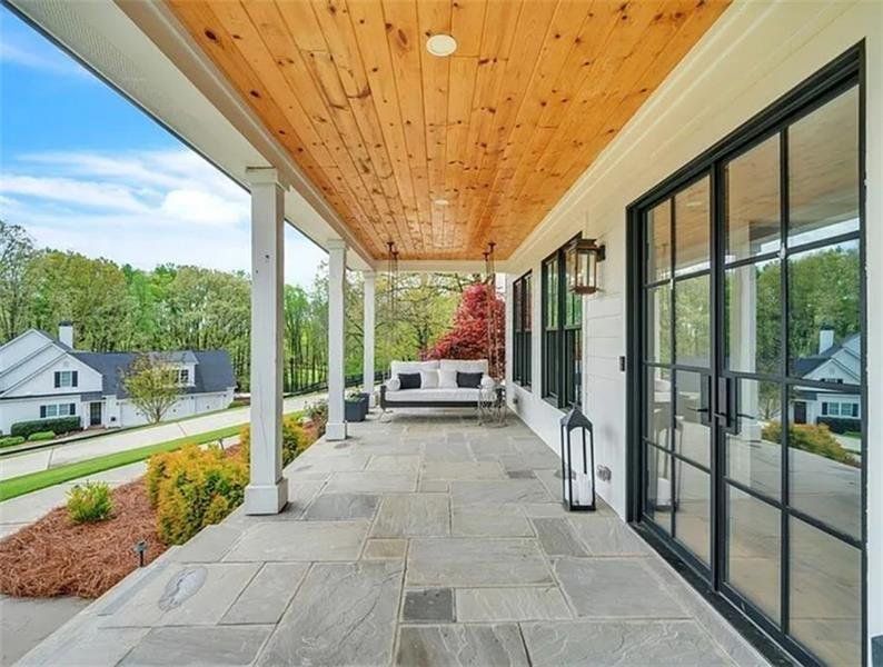 Exterior details and patio area of a home in , Ball Ground (Image 1). Exterior details and patio area of a home in , Ball Ground (Image 1).