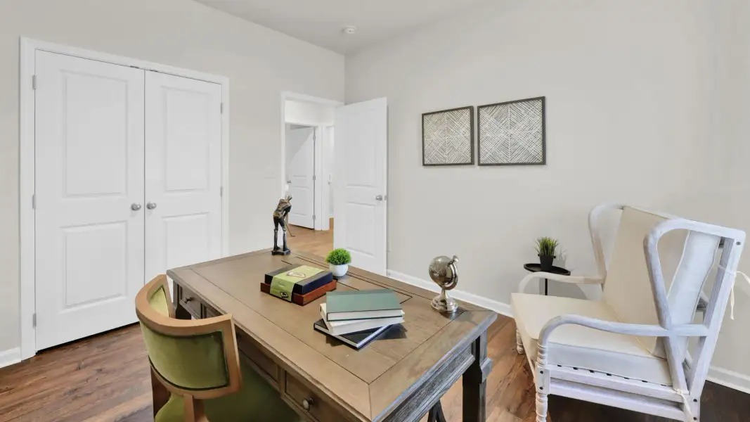 Furnished interior view inside a new home in Millstone Village, Morristown (Image 30).