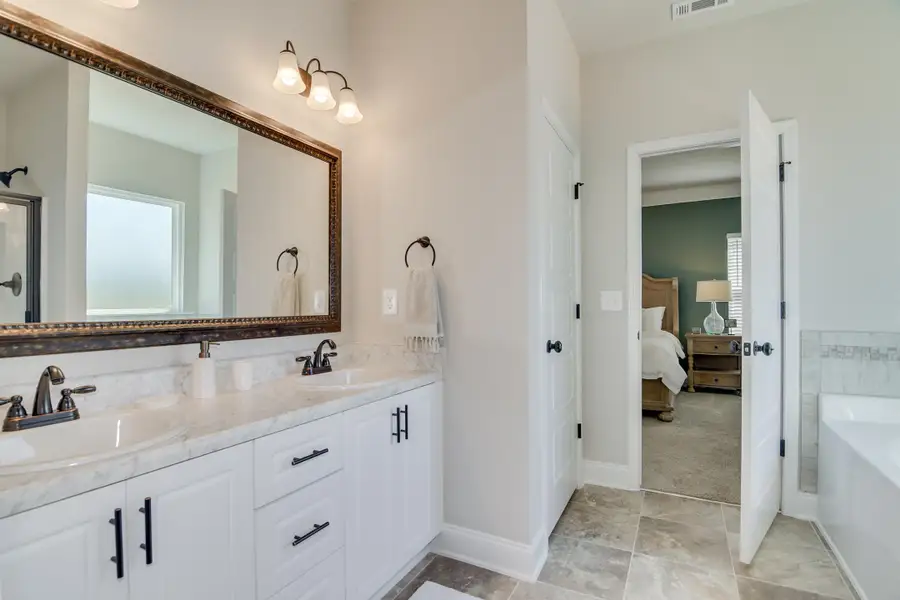 Furnished interior view inside a new home in , Edgefield (Image 8).