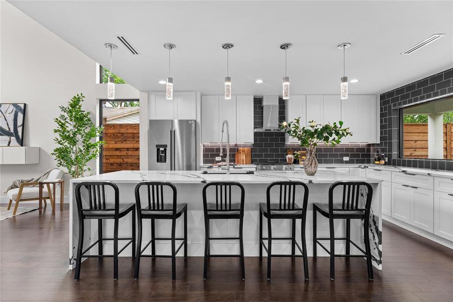 Furnished interior view inside a new home in , Dallas (Image 11).