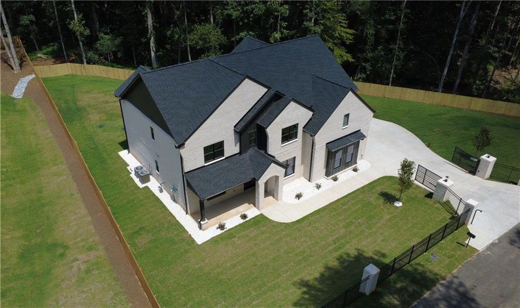 Front exterior of a new home in , Dacula, GA, highlighting curb appeal (Image 29).