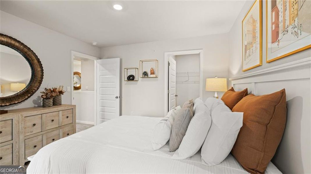 Furnished interior view inside a new home in Echo Glen, Stockbridge (Image 54).