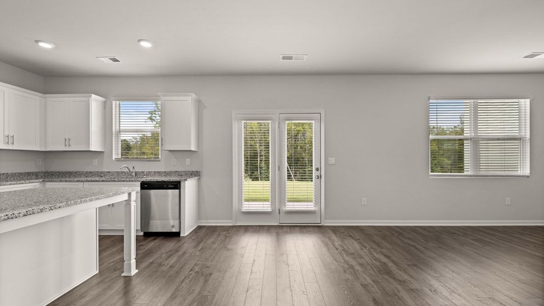 Representative furnished interior of a home built from the Mansfield by D.R. Horton in Chukker Creek Landing, Aiken (Image 7).
