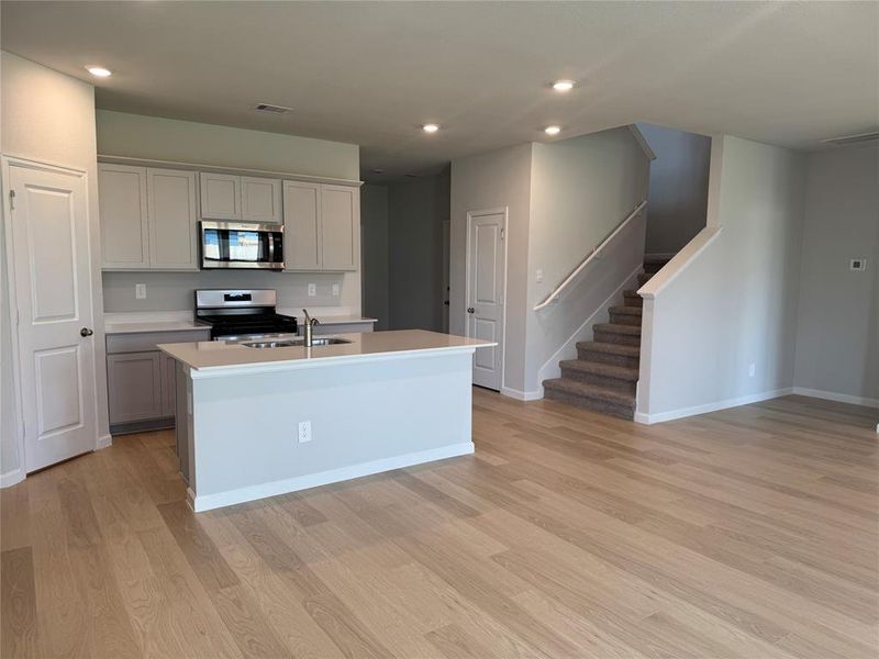 Furnished interior view inside a new home in Liberty Village, Brenham (Image 3).