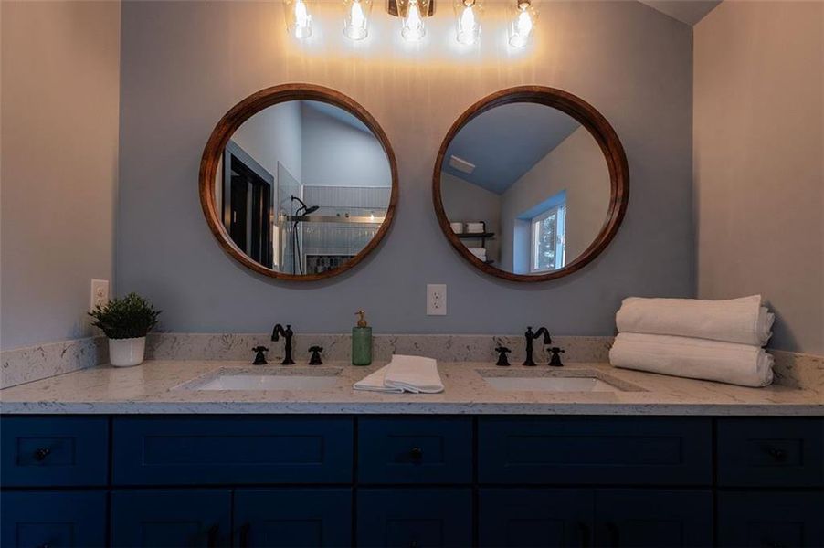 Furnished interior view inside a new home in , Ellijay (Image 15).