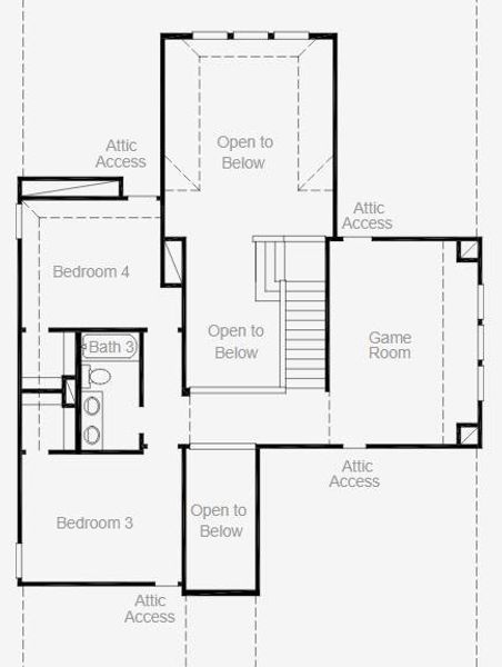2nd Floorplan - Representative Photo