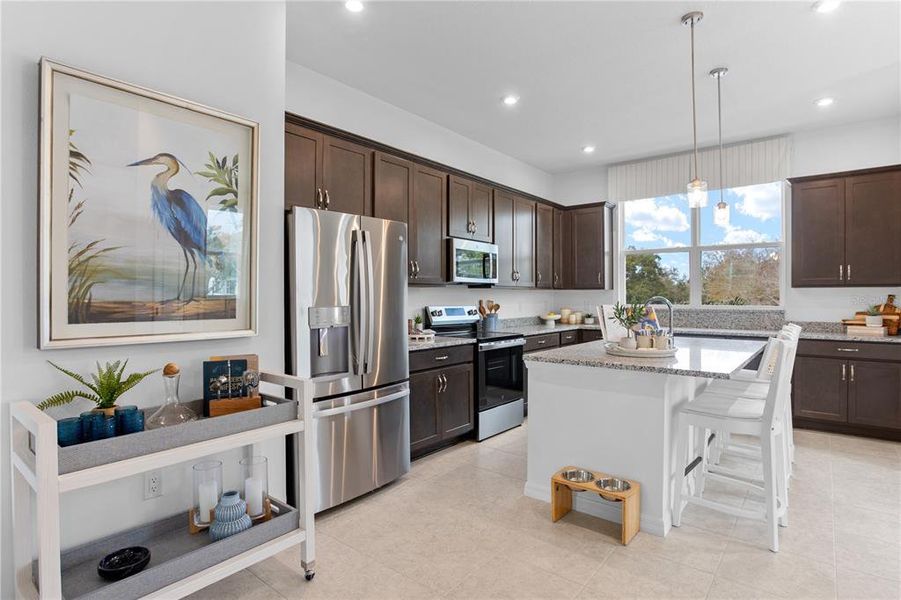 Furnished interior view inside a new home in , Westchase (Image 20).