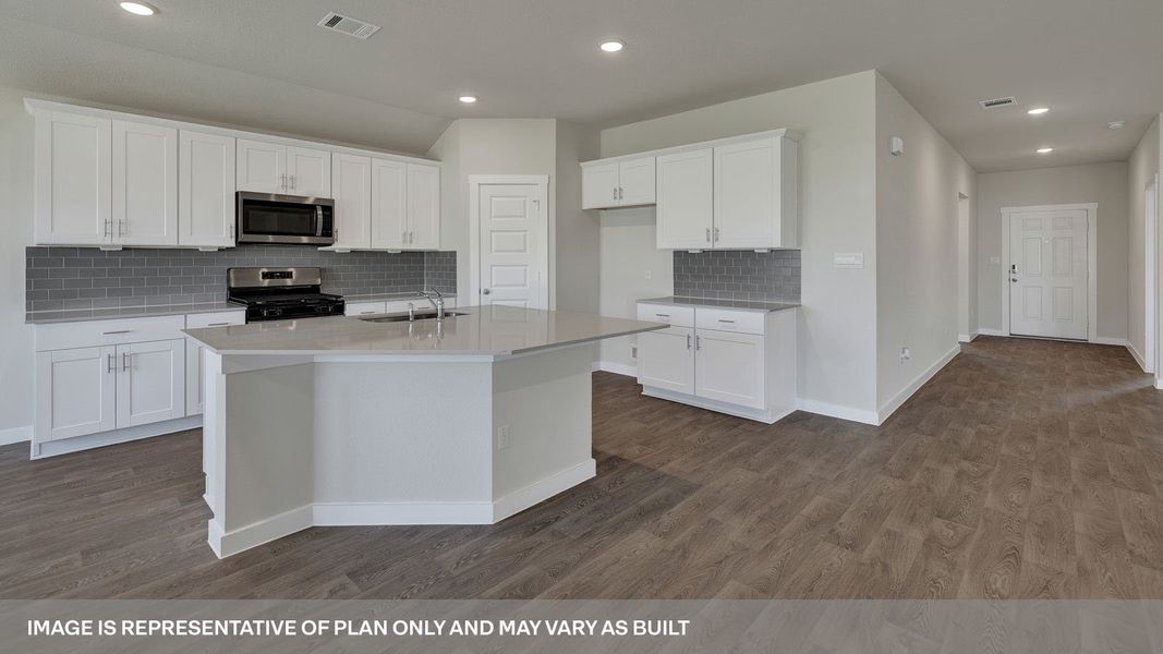 Furnished interior view inside a new home in Hartland Ranch, Lockhart (Image 5).