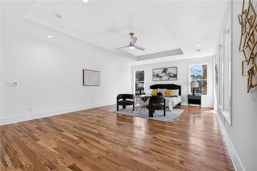 Furnished interior view inside a new home in , Atlanta (Image 7).