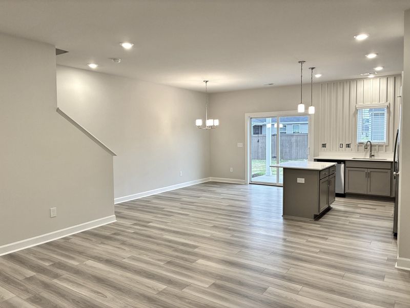 Spacious, unfurnished interior of a new home in Reidville Town Center, Reidville (Image 13).