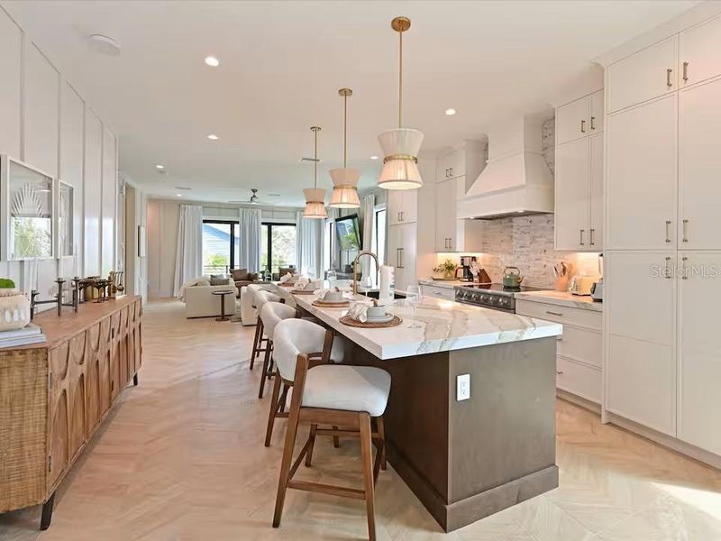 Furnished interior view inside a new home in , Bradenton Beach (Image 17).
