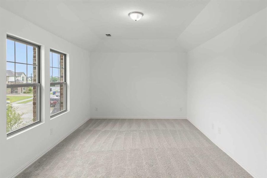 Spacious, unfurnished interior of a new home in Meadow Park, Melissa (Image 13). Spacious, unfurnished interior of a new home in Meadow Park, Melissa (Image 13).