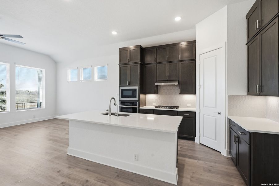 Furnished interior view inside a new home in Prominence, San Antonio (Image 11).