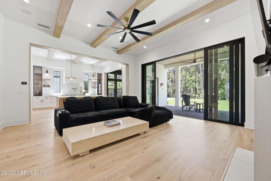 Furnished interior view inside a new home in , Ponte Vedra Beach (Image 7).