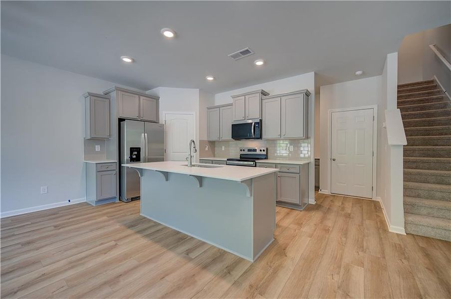 Furnished interior view inside a new home in Avery Landing, McDonough (Image 11).
