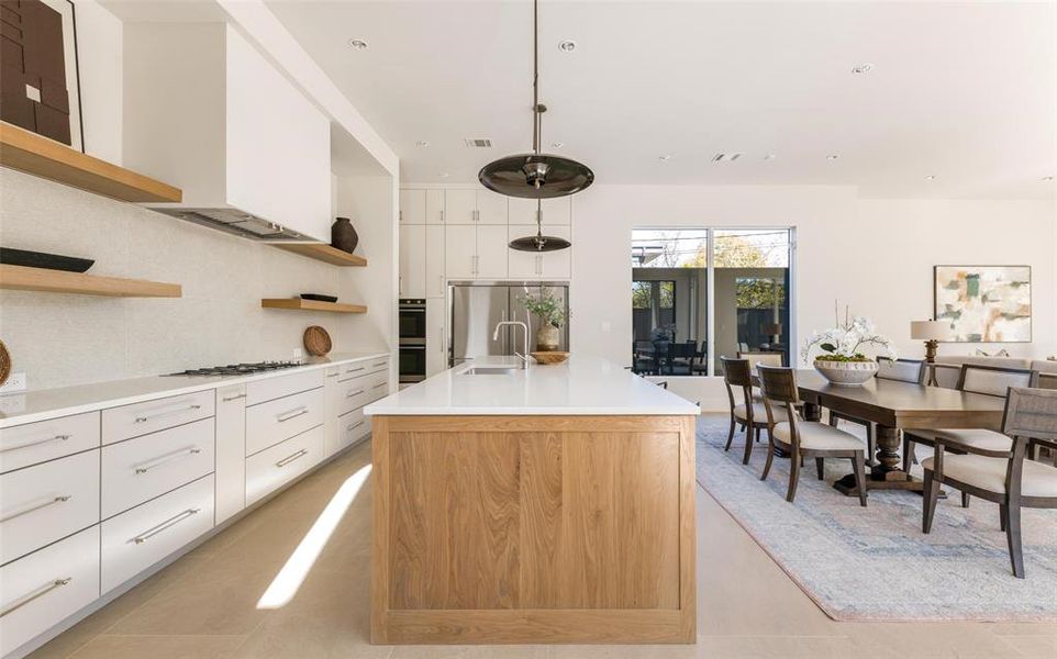 Furnished interior view inside a new home in , Dallas (Image 12). Furnished interior view inside a new home in , Dallas (Image 12).