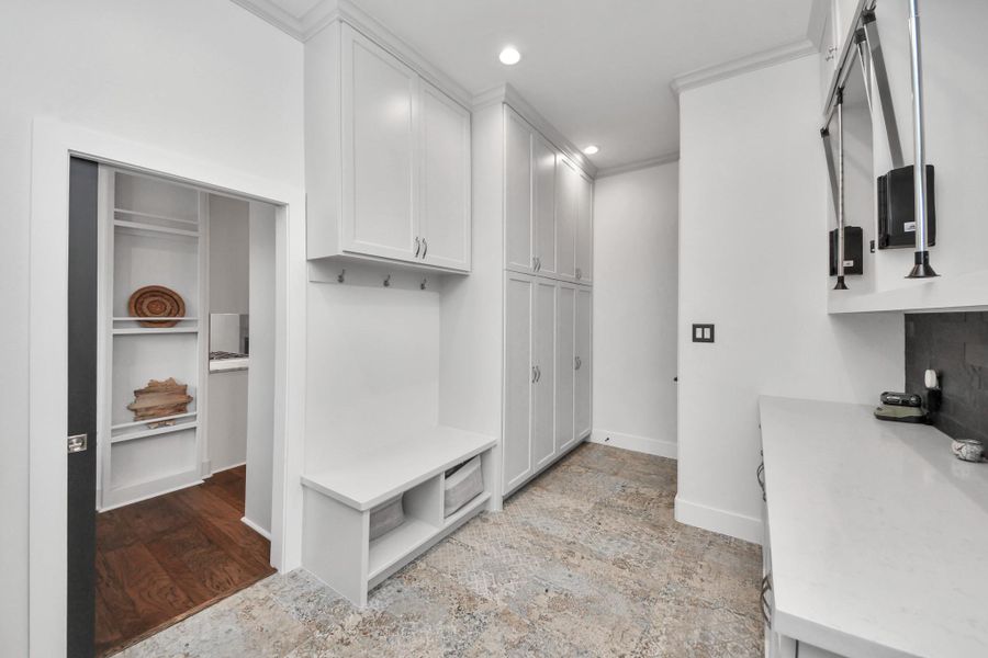 Furnished interior view inside a new home in , Sugar Land (Image 32).