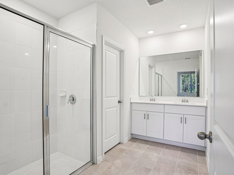 Furnished interior view inside a new home in Ridgehaven - Villas, Ormond Beach (Image 4). Furnished interior view inside a new home in Ridgehaven - Villas, Ormond Beach (Image 4).