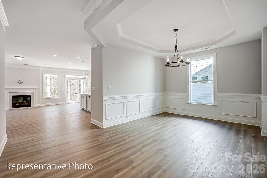 Spacious, unfurnished interior of a new home in Heritage - 55+ Community, Indian Trail (Image 17). Spacious, unfurnished interior of a new home in Heritage - 55+ Community, Indian Trail (Image 17).