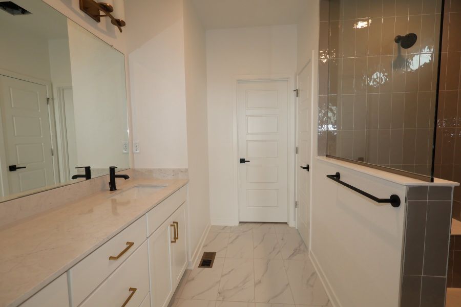 Furnished interior view inside a new home in Baseline Peaks Collection, Broomfield (Image 6).