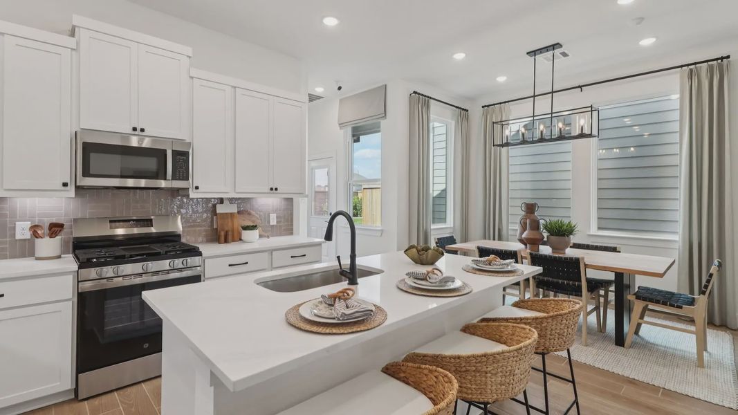 Representative furnished interior of a home built from the Versailles by Chesmar Homes in Kresston Chateau, Montgomery (Image 11). Representative furnished interior of a home built from the Versailles by Chesmar Homes in Kresston Chateau, Montgomery (Image 11).