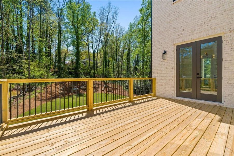 Exterior details and patio area of a home in , Marietta (Image 29).