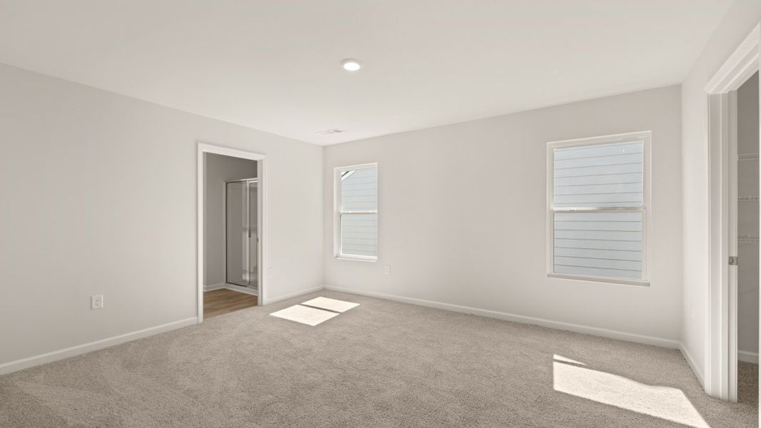 Spacious, unfurnished interior of a new home in Rolling Meadows, Jasper (Image 18). Spacious, unfurnished interior of a new home in Rolling Meadows, Jasper (Image 18).