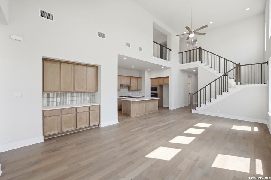 Furnished interior view inside a new home in Homestead, Schertz (Image 6).