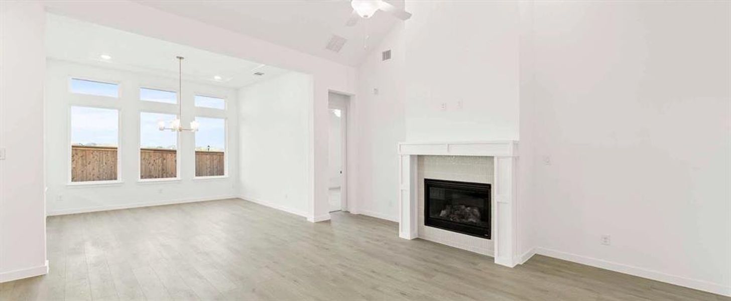 Open Living-Dining Room