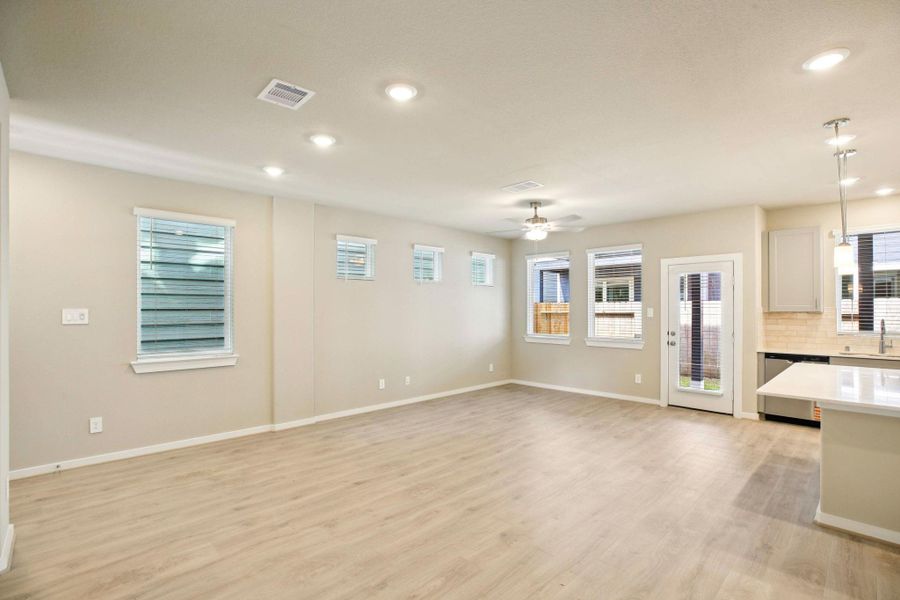 Photo is not of the actual home, but is an inspirational photo of builder’s model home and may depict options, furnishings, and/or decorator features that are not included