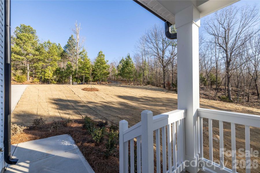 Exterior details and patio area of a home in Grandview, Albemarle (Image 4).