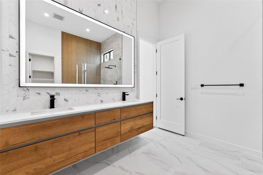 Furnished interior view inside a new home in , Carrollton (Image 8).