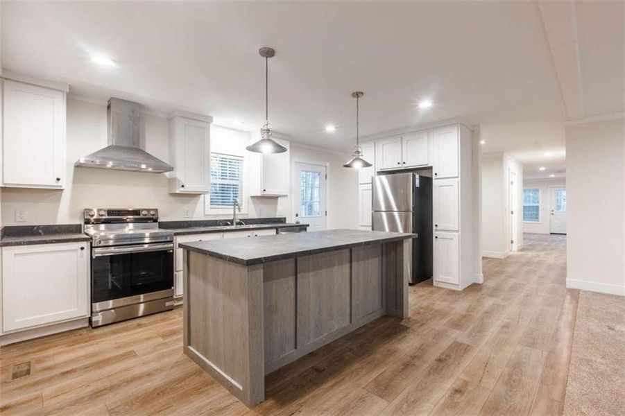 Furnished interior view inside a new home in , Ball Ground (Image 5). Furnished interior view inside a new home in , Ball Ground (Image 5).