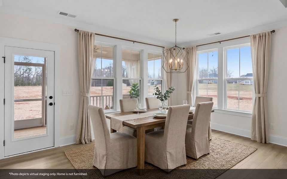 Furnished interior view inside a new home in Lilah Grove, Summerfield (Image 8).
