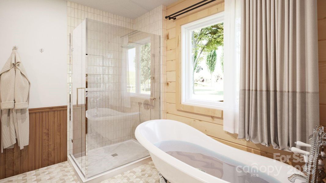 Furnished interior view inside a new home in , Connelly Springs (Image 13).