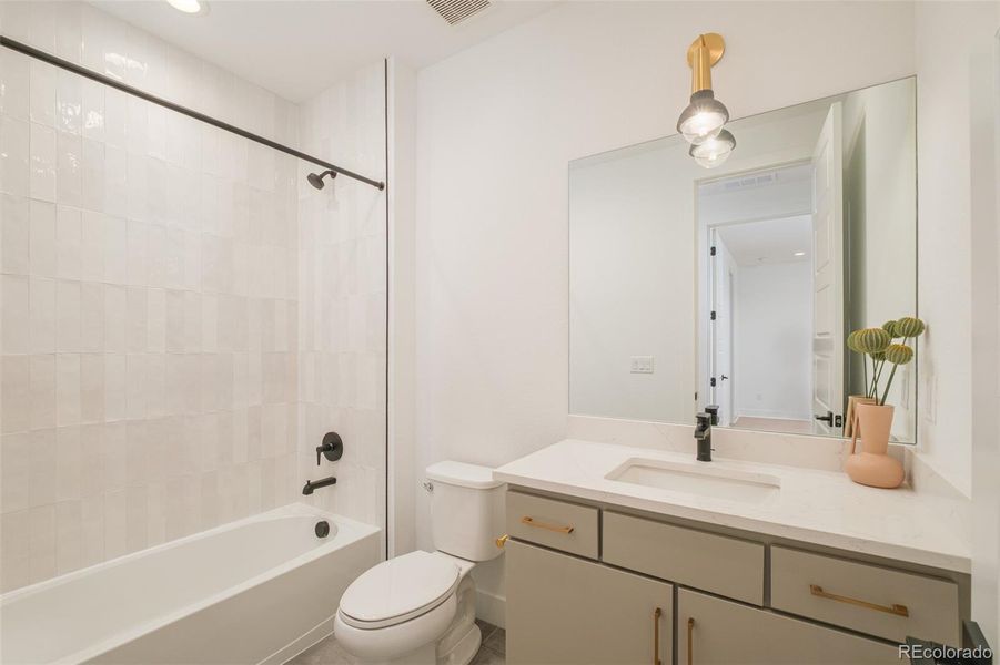 Furnished interior view inside a new home in , Castle Rock (Image 26). Furnished interior view inside a new home in , Castle Rock (Image 26).