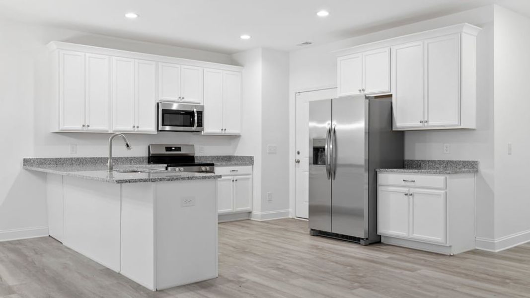 Furnished interior view inside a new home in Pearson Road Townhomes, Easley (Image 6).