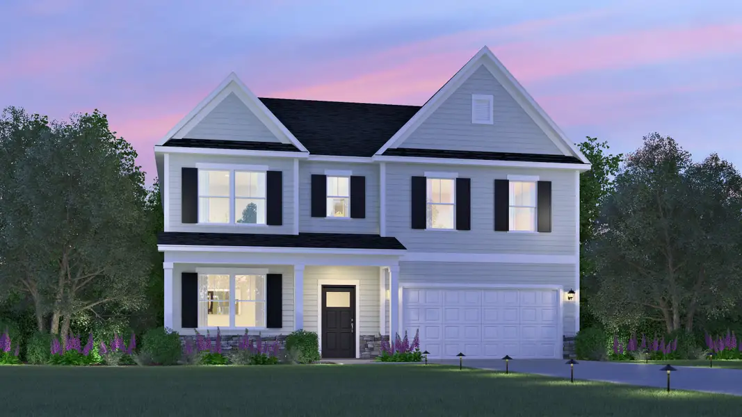 Representative exterior photo of a completed home built from the Saluda by Veranda Homes in Foxbank, Gray Court, SC (Image 26). Representative exterior photo of a completed home built from the Saluda by Veranda Homes in Foxbank, Gray Court, SC (Image 26).