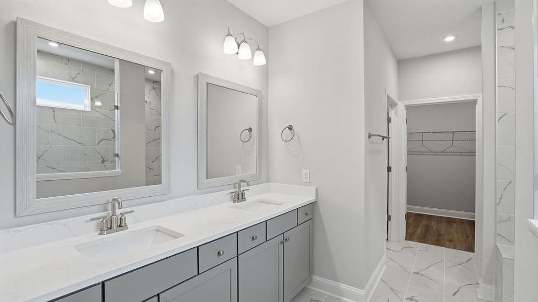 Furnished interior view inside a new home in Midpoint at New Riverside, Bluffton (Image 12).