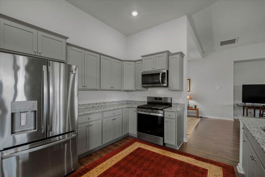 Furnished interior view inside a new home in French Quarter Creek, Huger (Image 3).