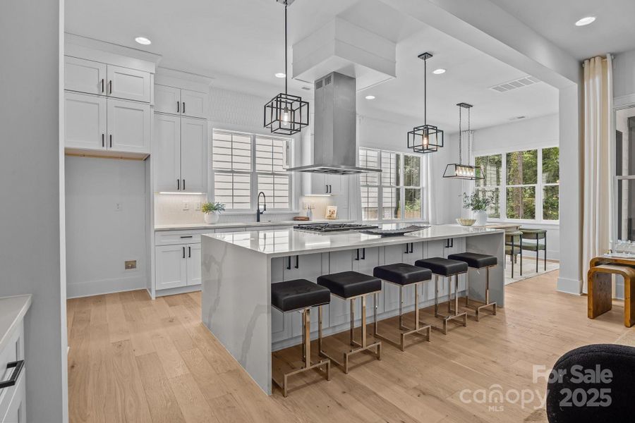 Furnished interior view inside a new home in , Charlotte (Image 13).