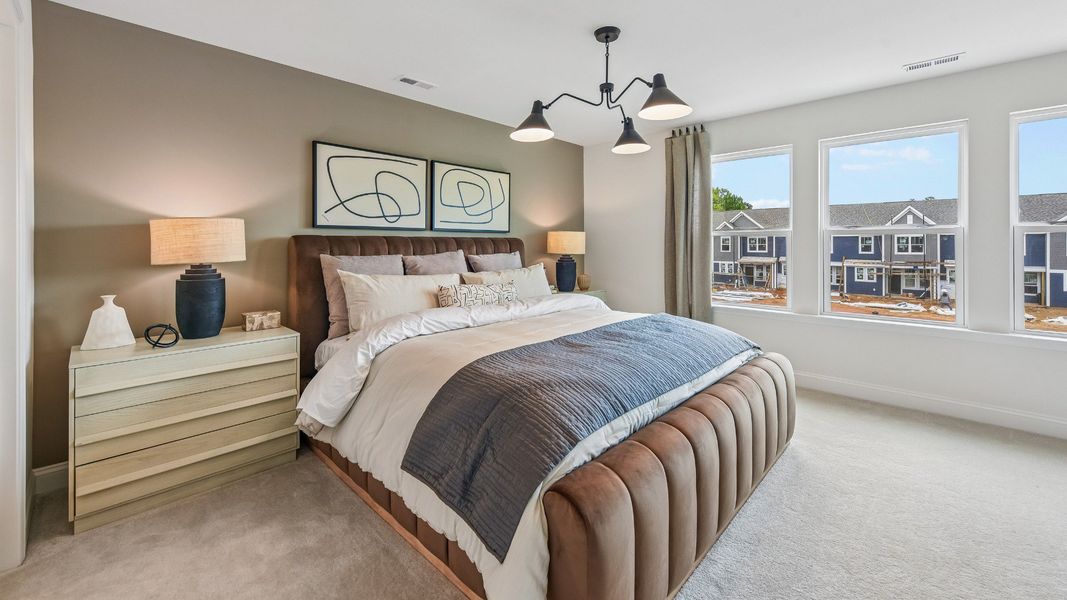 The Rochester Plan by DRB Homes in Odell Park, Charlotte NC - Primary Bedroom
