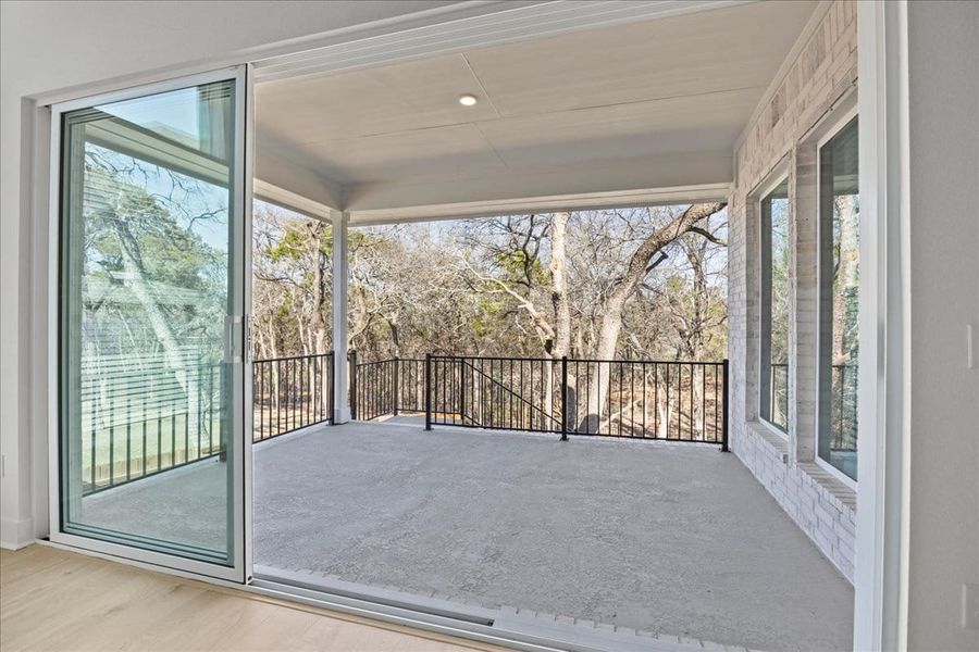 Exterior details and patio area of a home in 6 Creeks, Kyle (Image 21). Exterior details and patio area of a home in 6 Creeks, Kyle (Image 21).